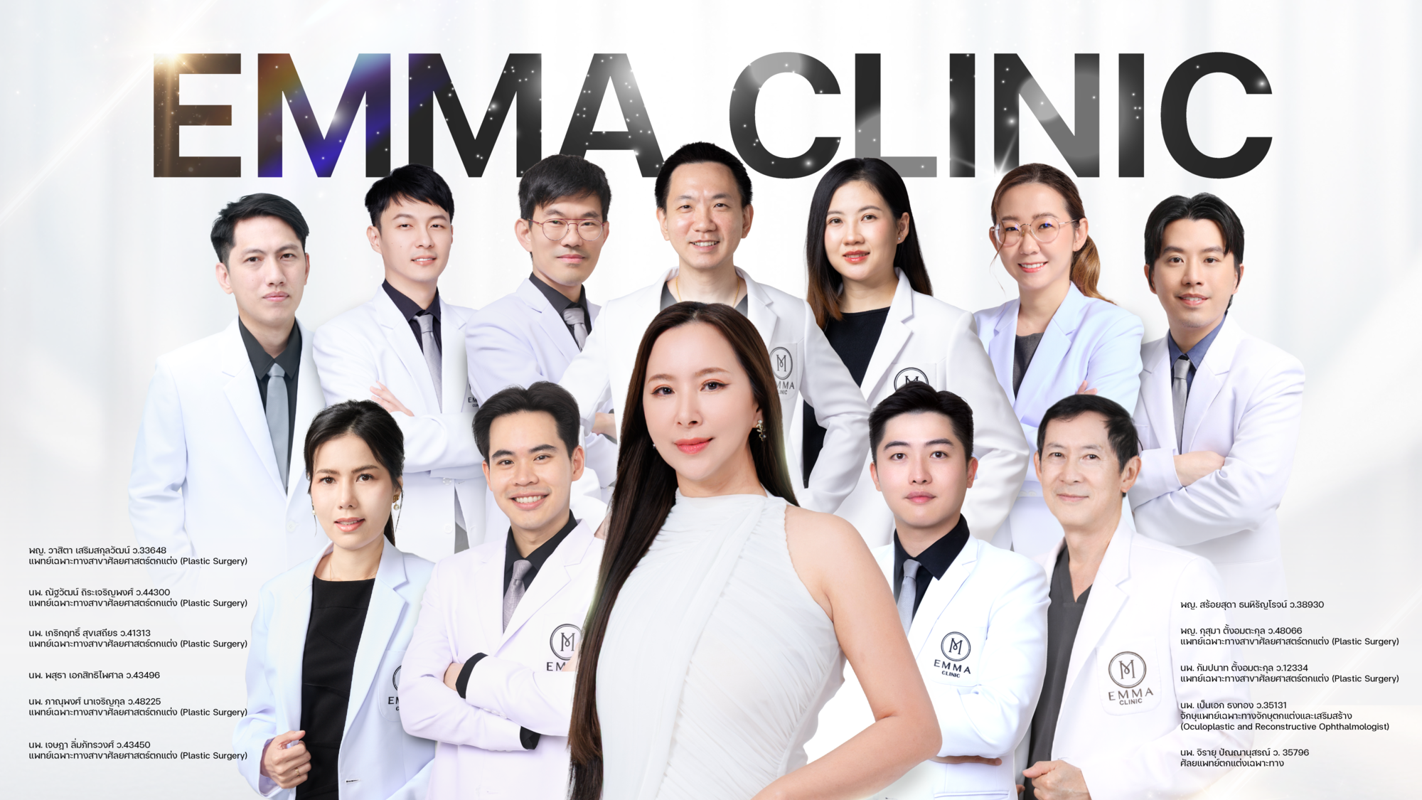 Emma Clinic ปรับทัพ ผนึกทีมศัลยแพทย์ มุ่งยกระดับศัลยกรรมไทย