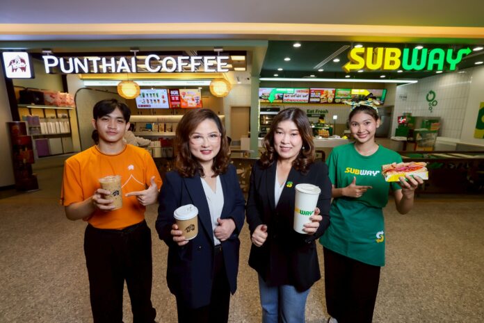 เปิดเกมรุก! พันธุ์ไทย x ซับเวย์ ผุดโมเดล ‘Hybrid Store’ จุดหมายเดียวครบ ทั้งกาแฟสัญชาติไทยและแซนวิชระดับโลก ลุยเปิด 15 สาขาแพคคู่ หวังดันยอดขายโต 30%