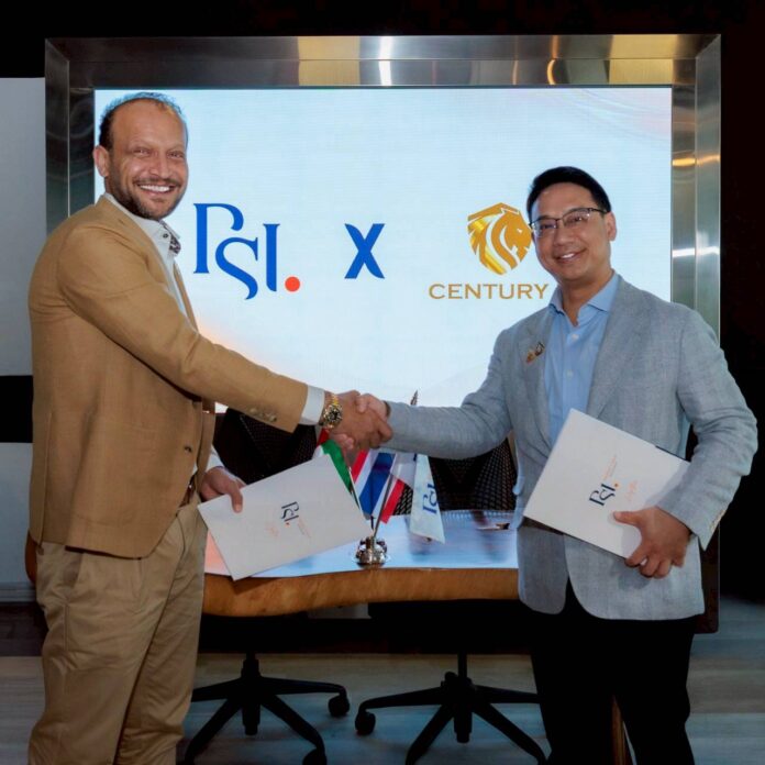 Century R จับมือ PSI พันธมิตรเชิงกลยุทธ์รายแรกในไทย เปิดทางลงทุนอสังหาฯ Ultra-Luxury UAE