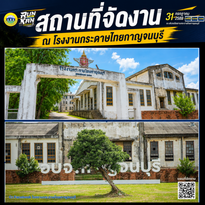 กาญจนบุรีใช้ Sports Tourism ขับเคลื่อนเศรษฐกิจ จัด Night Run คาดดึงนักวิ่งกว่า 7,000 คน กระตุ้นท่องเที่ยวจังหวัด
